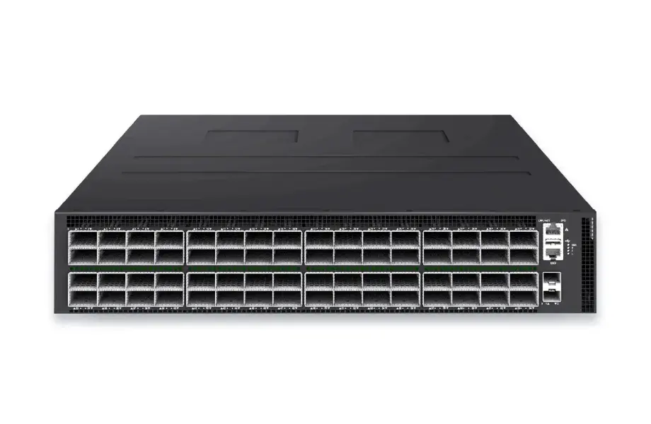 64-port 800GbE low-latency data center switch
