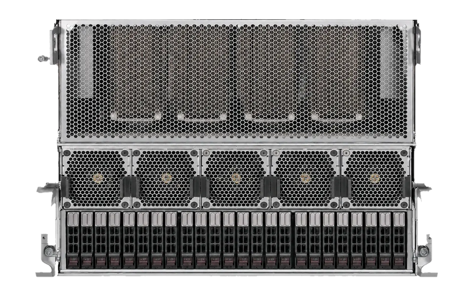 xSONiC AI Inference Server front chassis view