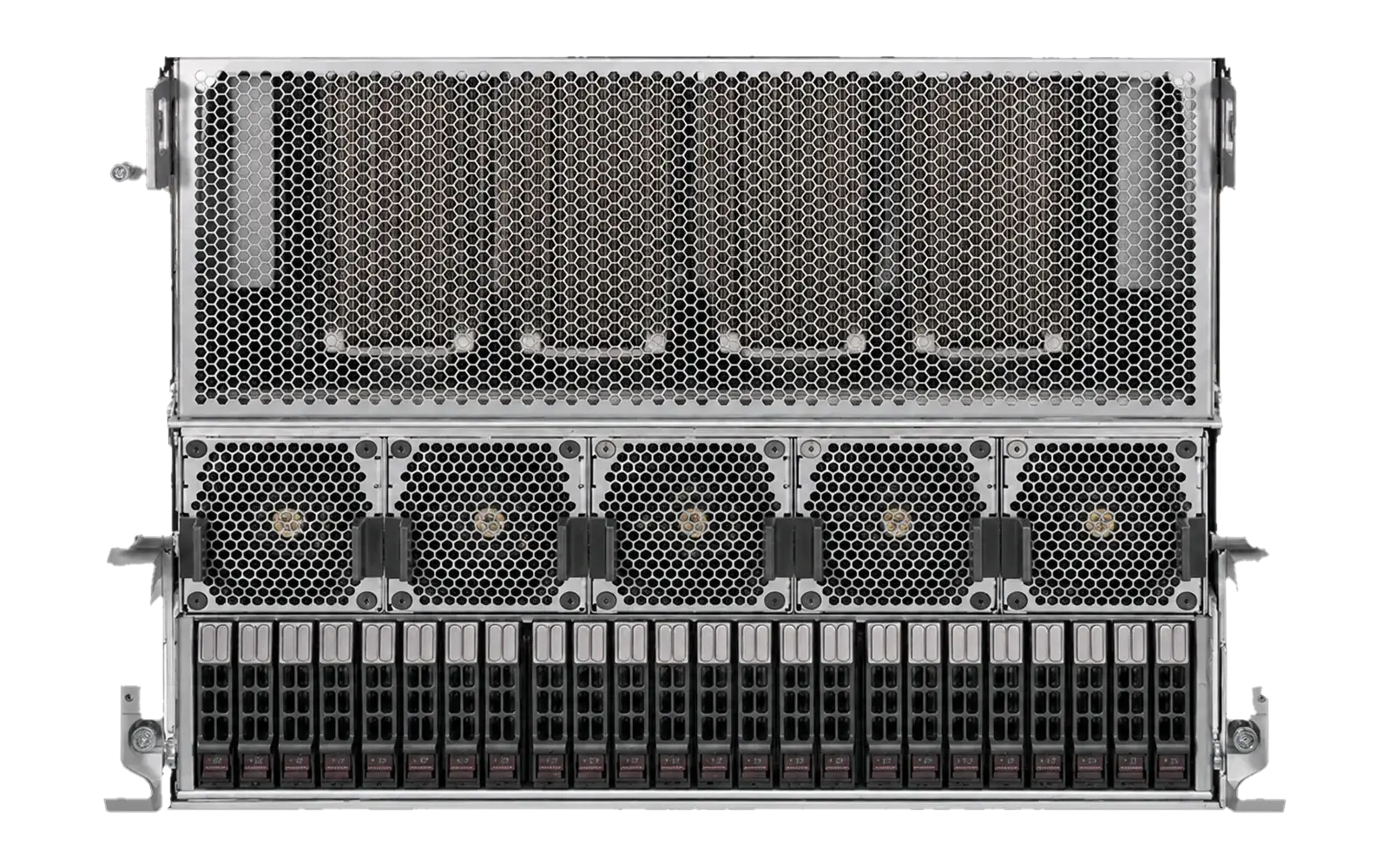 xSONiC AI Inference Server front chassis view
