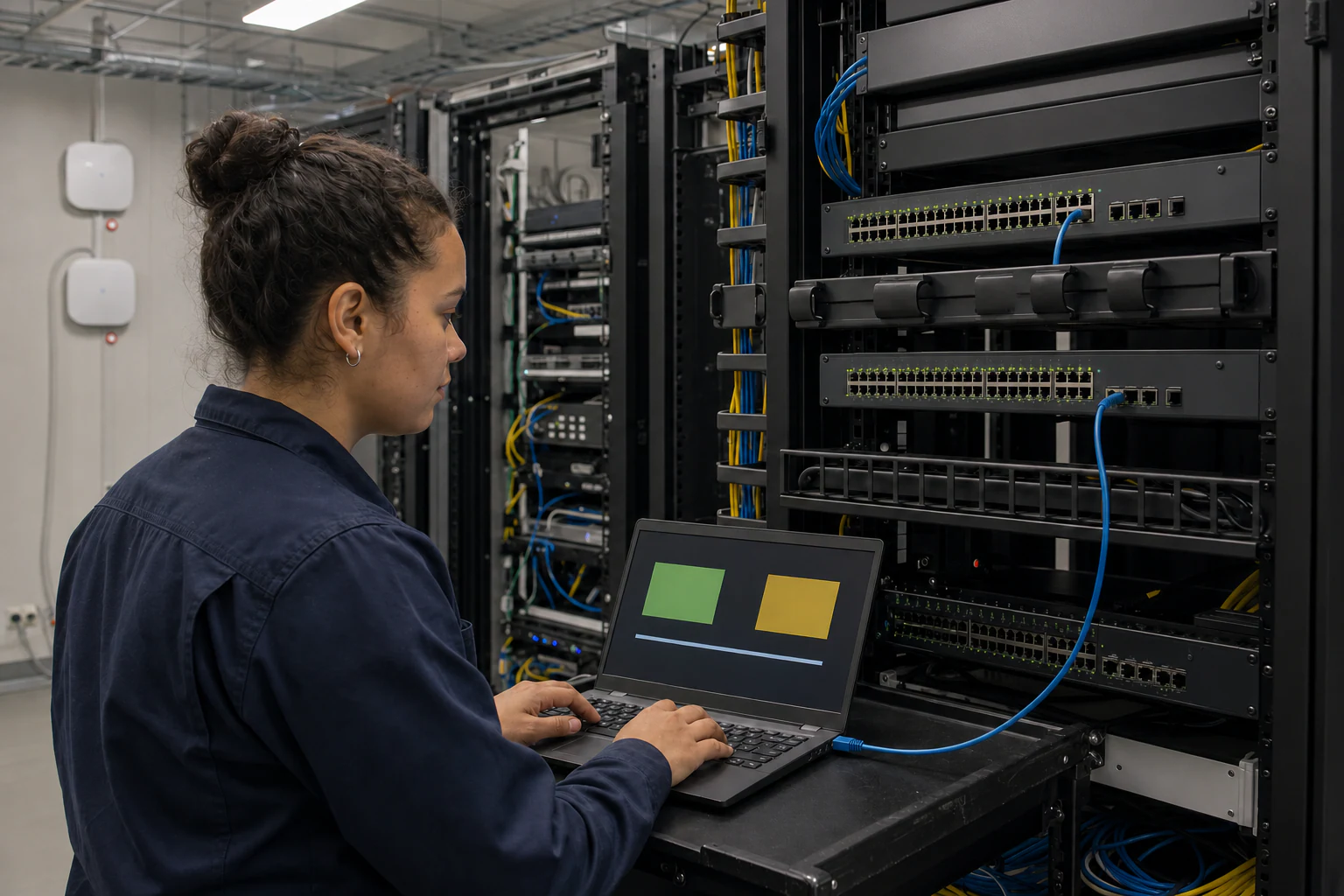 a campus network engineer commissioning enterprise access infrastructure for “Architecture Decision Records for Australian Campus IT: Why SONiC White-Bo...