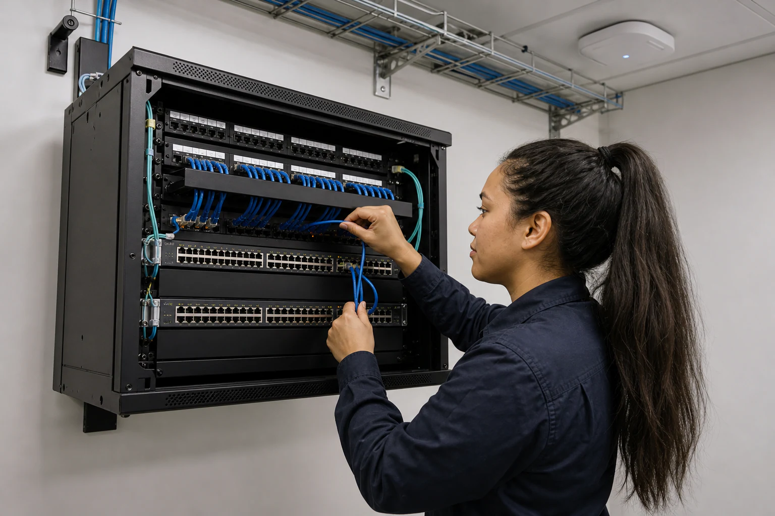 a campus network engineer commissioning enterprise access infrastructure for “MC-LAG, STP, and Policy-Based Routing: Why Enterprise Campus Networks Are...