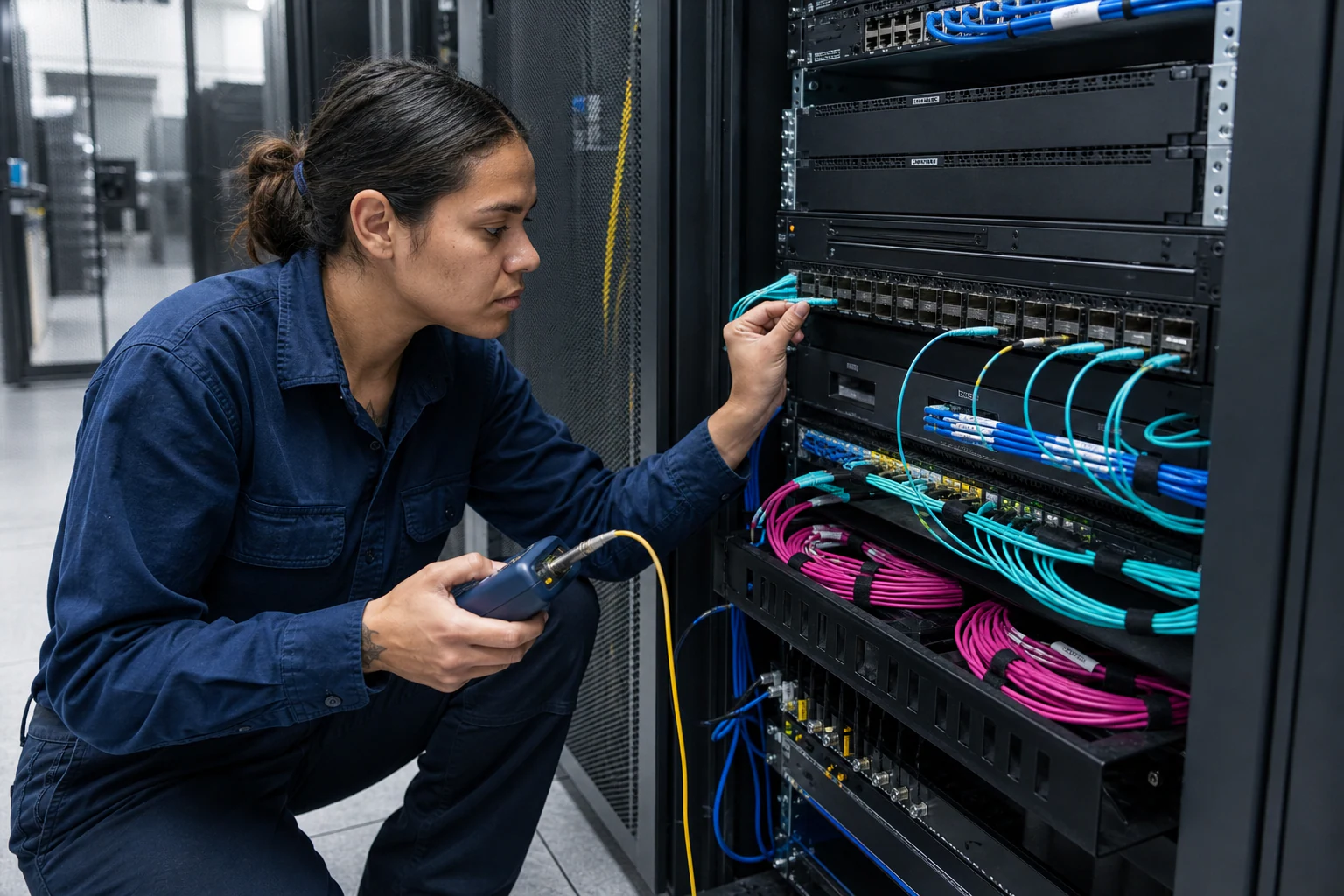 network engineers validating traffic visibility and security monitoring infrastructure for “Network Packet Broker Use Cases: Traffic Visibility, Filteri...