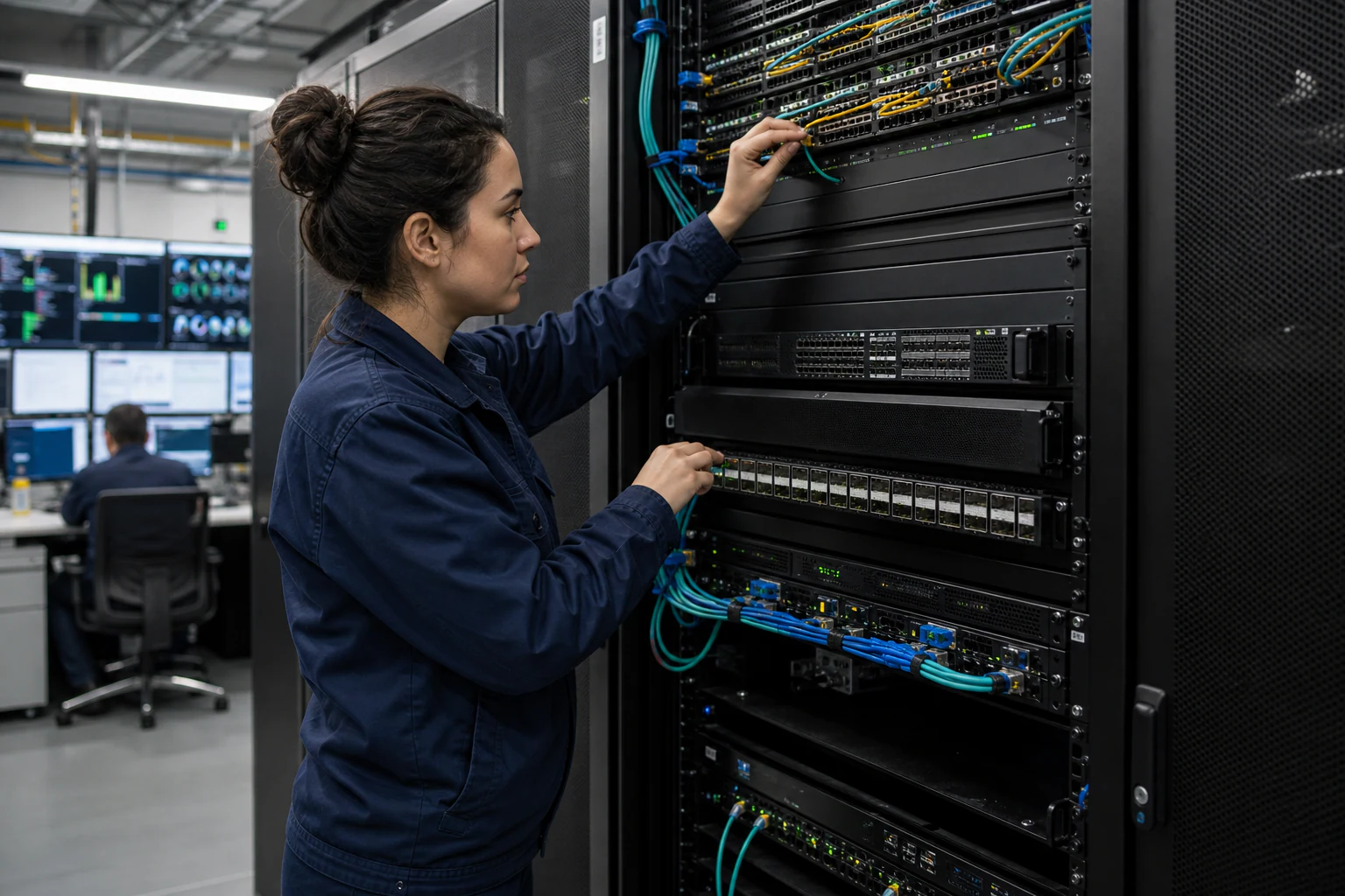 network engineers validating traffic visibility and security monitoring infrastructure for “Packet Broker Use Cases for Network Visibility and Observabi...