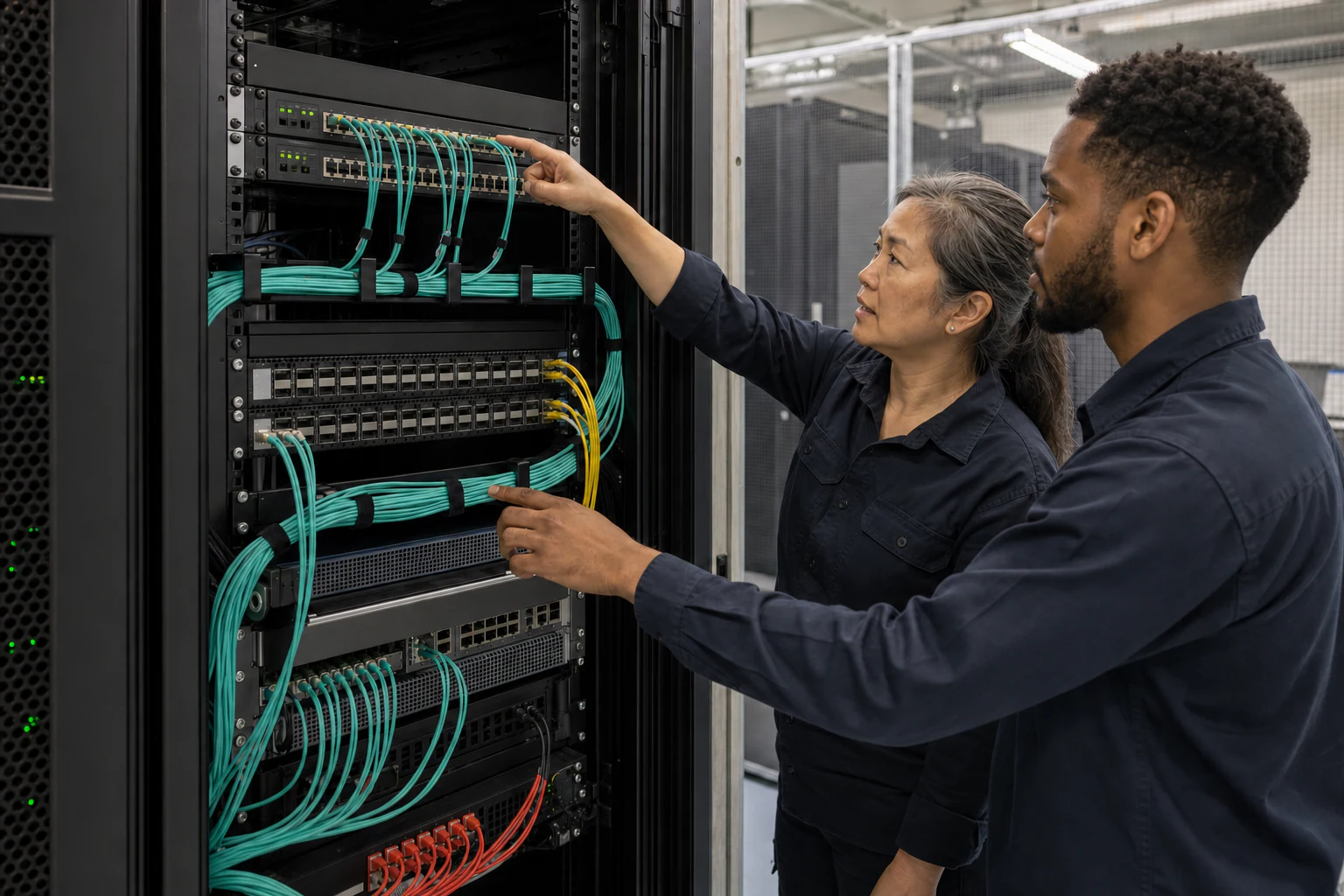 network engineers validating traffic visibility and security monitoring infrastructure for “Packet Broker vs Tap Aggregation vs SPAN: The 2026 Traffic V...