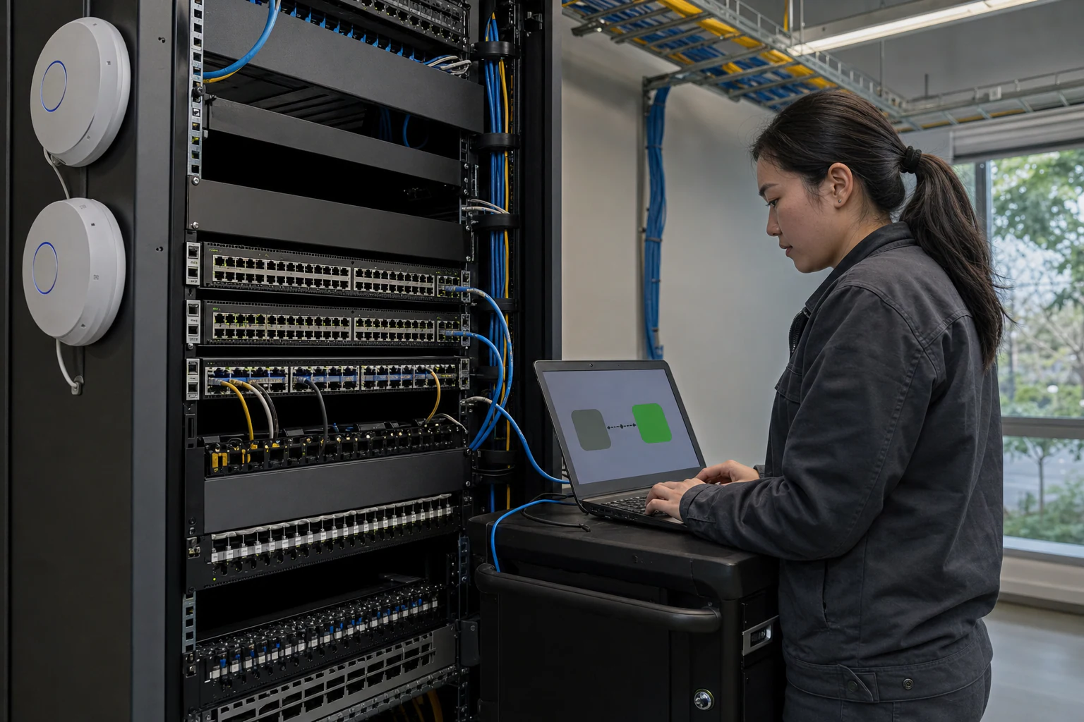 a campus network engineer commissioning enterprise access infrastructure for “Policy-Based Routing for Enterprise Access Aggregation: A Practical Guide...