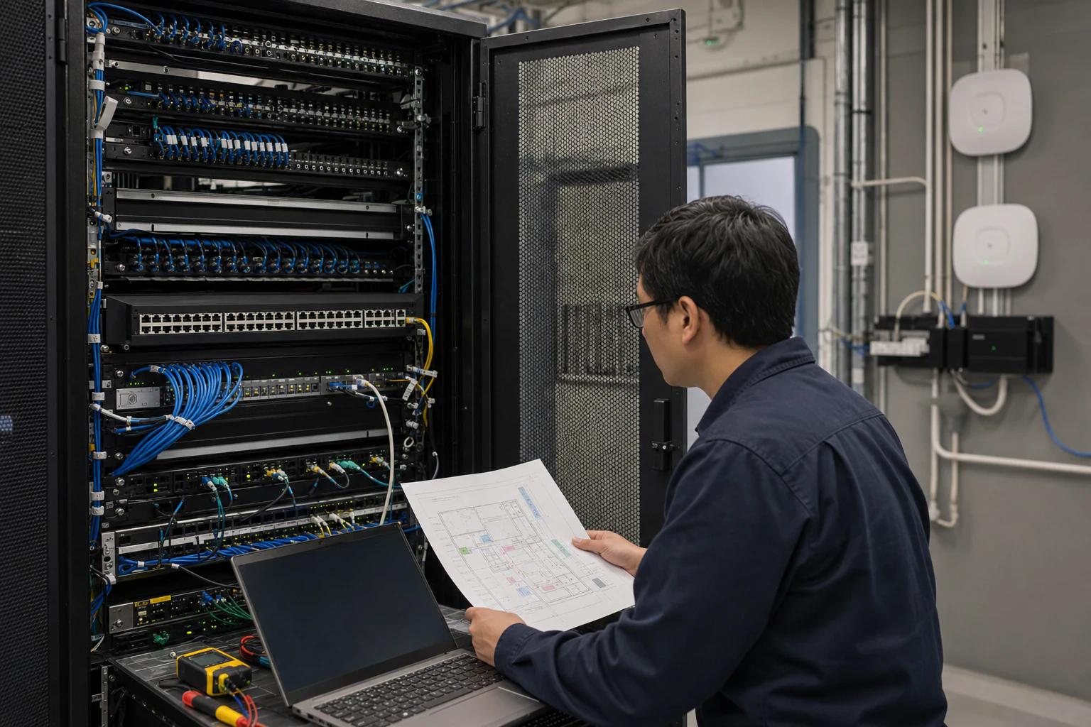 a campus network engineer commissioning enterprise access infrastructure for “Policy-Based Routing for Enterprise Campus Networks: When Destination-Only...