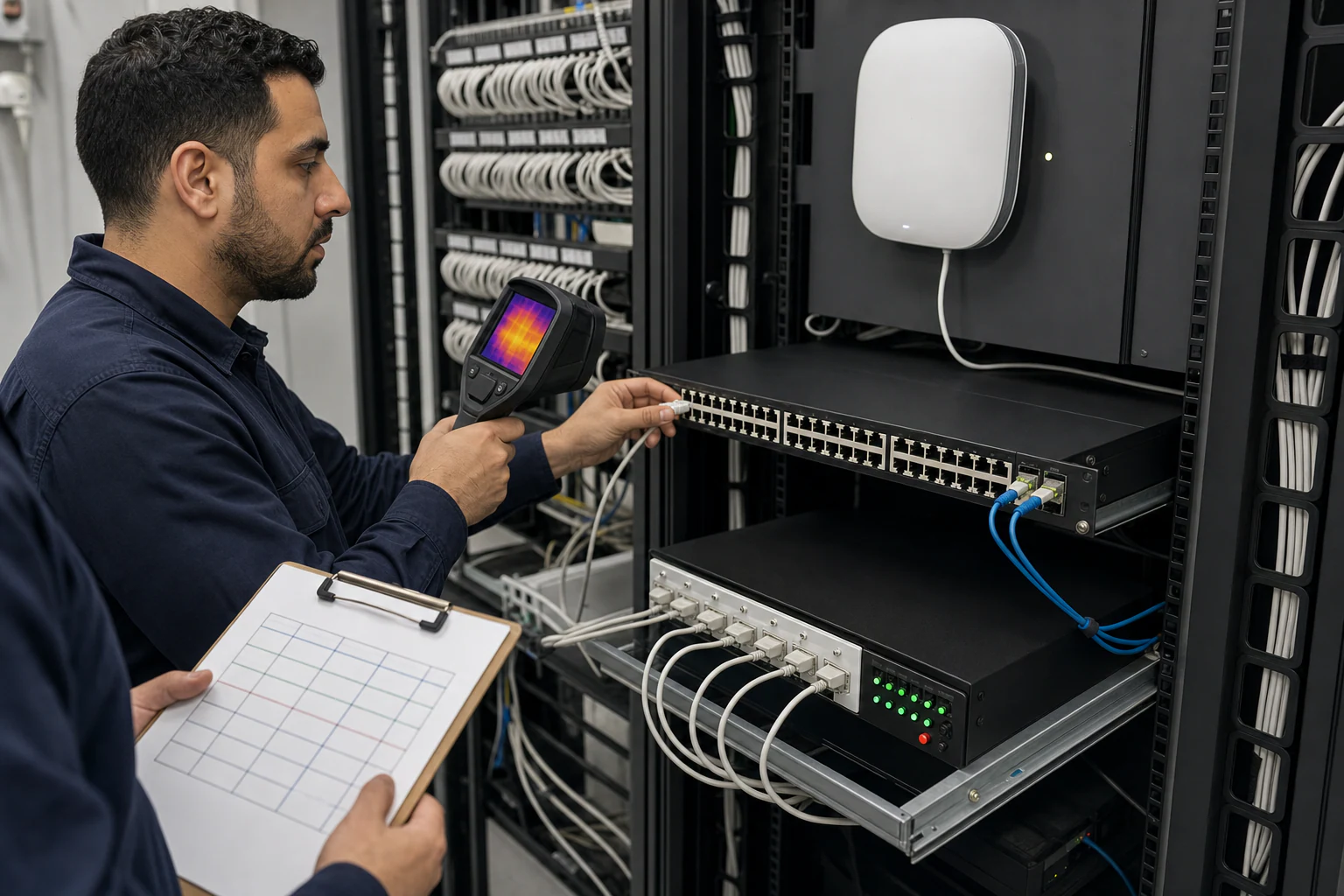 a campus network engineer commissioning enterprise access infrastructure for “Procurement Scorecard for Campus IT Teams: Broadcom and Marvell Switch Sil...