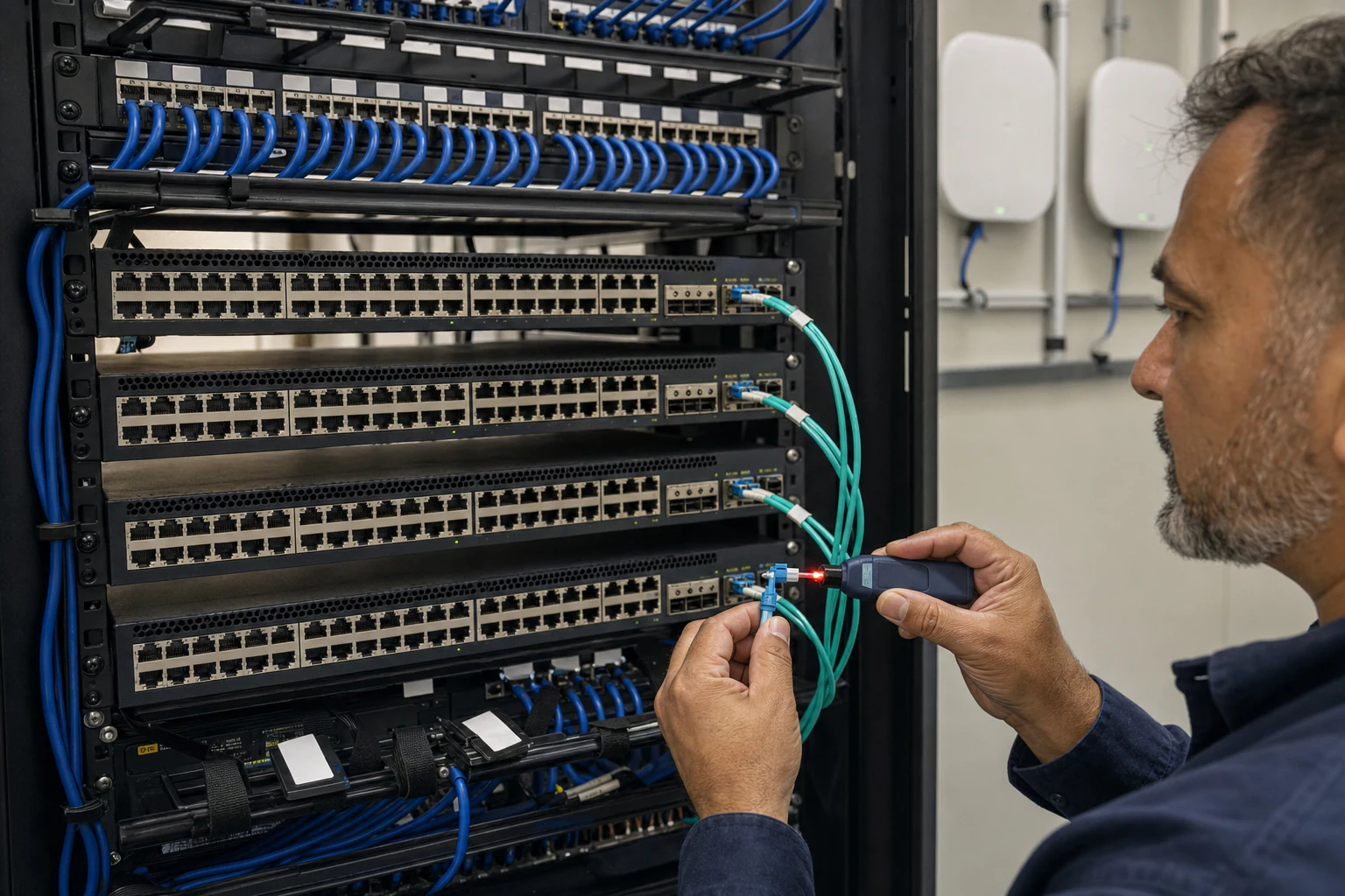 a campus network engineer commissioning enterprise access infrastructure for “Virtual Chassis Without Vendor Lock-In: What SONiC Architecture Means for...