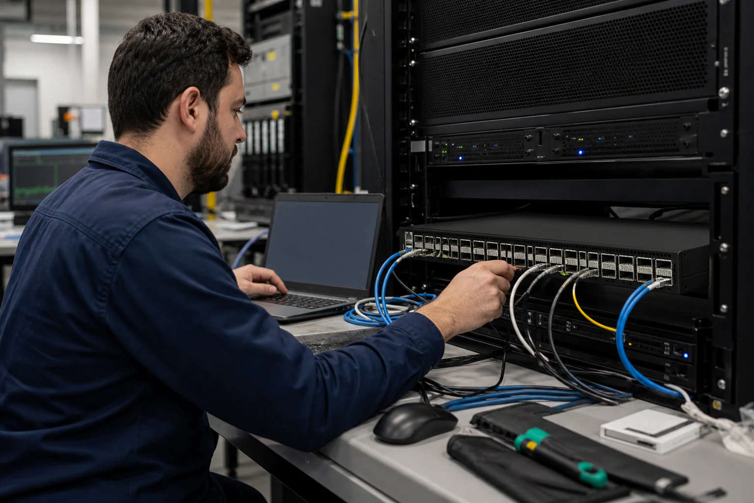 network engineers validating and automating data-centre switches for “Warm Reboot and Fast Reboot in SONiC: How to Validate High Availability Without a...