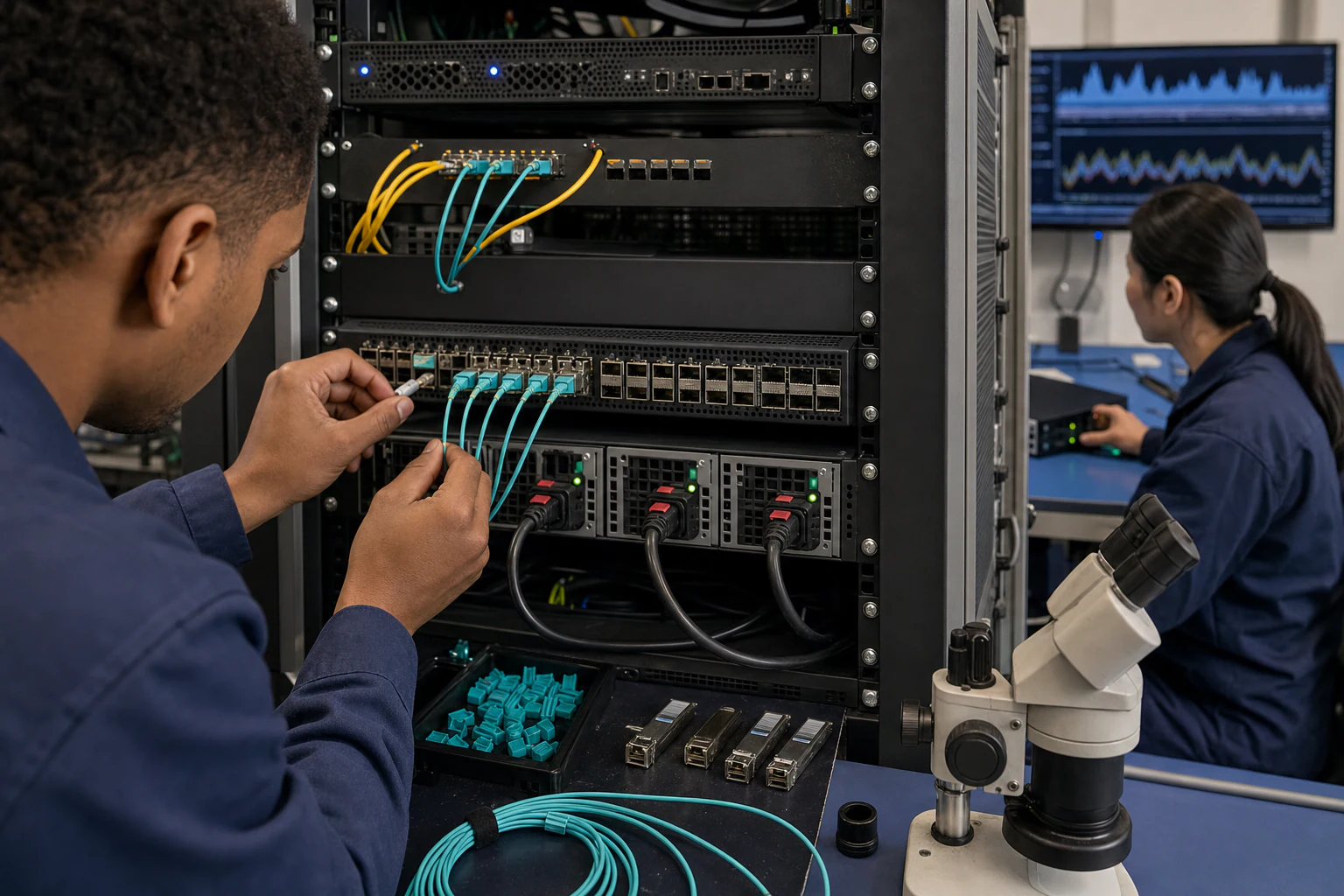 network engineers validating traffic visibility and security monitoring infrastructure for “Why Australian MSPs Are Rethinking Network Visibility Before...