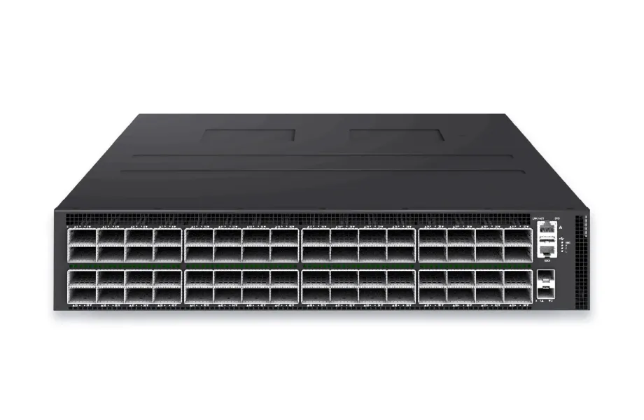64-port 800GbE low-latency data center switch