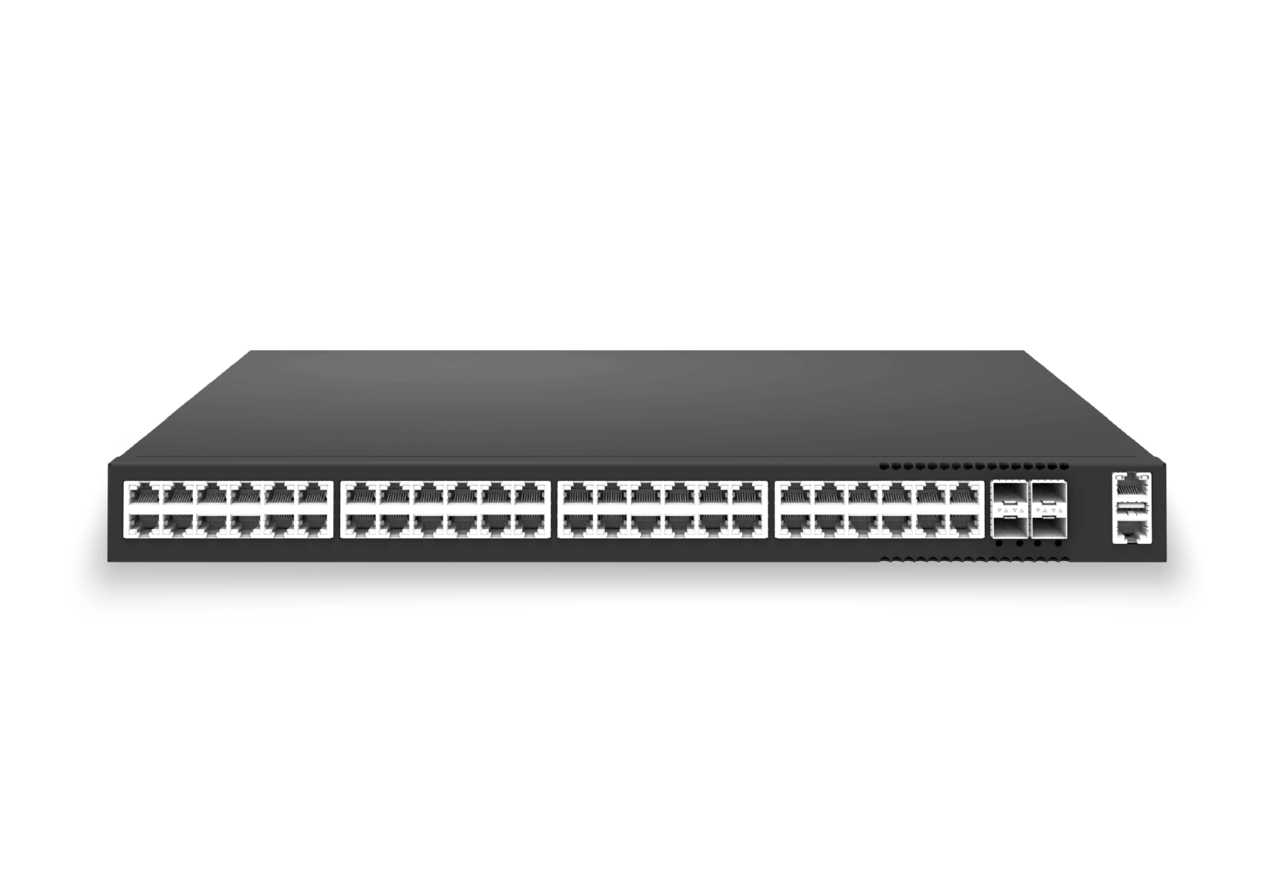 XS-AA-48X1-4X25-POE front panel product image
