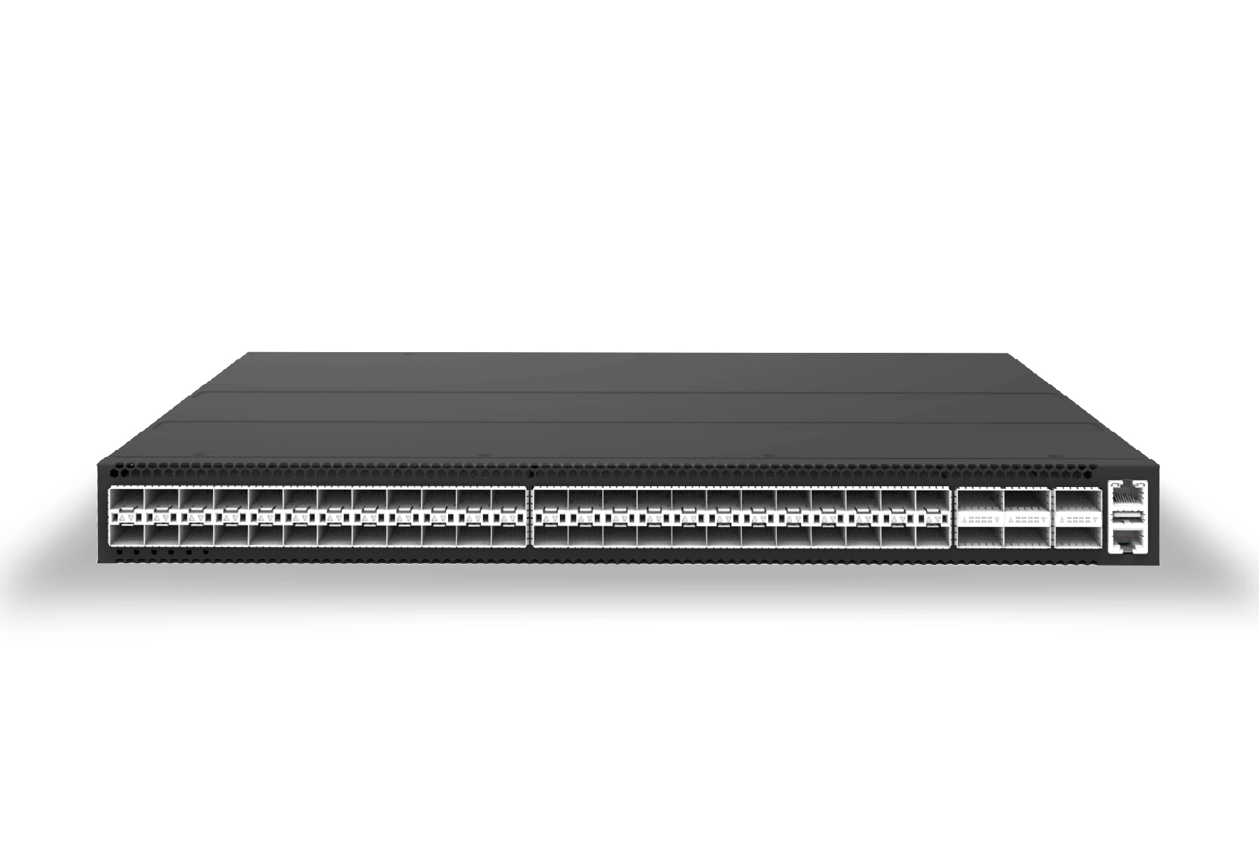 XS-AA-48X25-6X100-DPU front panel product image