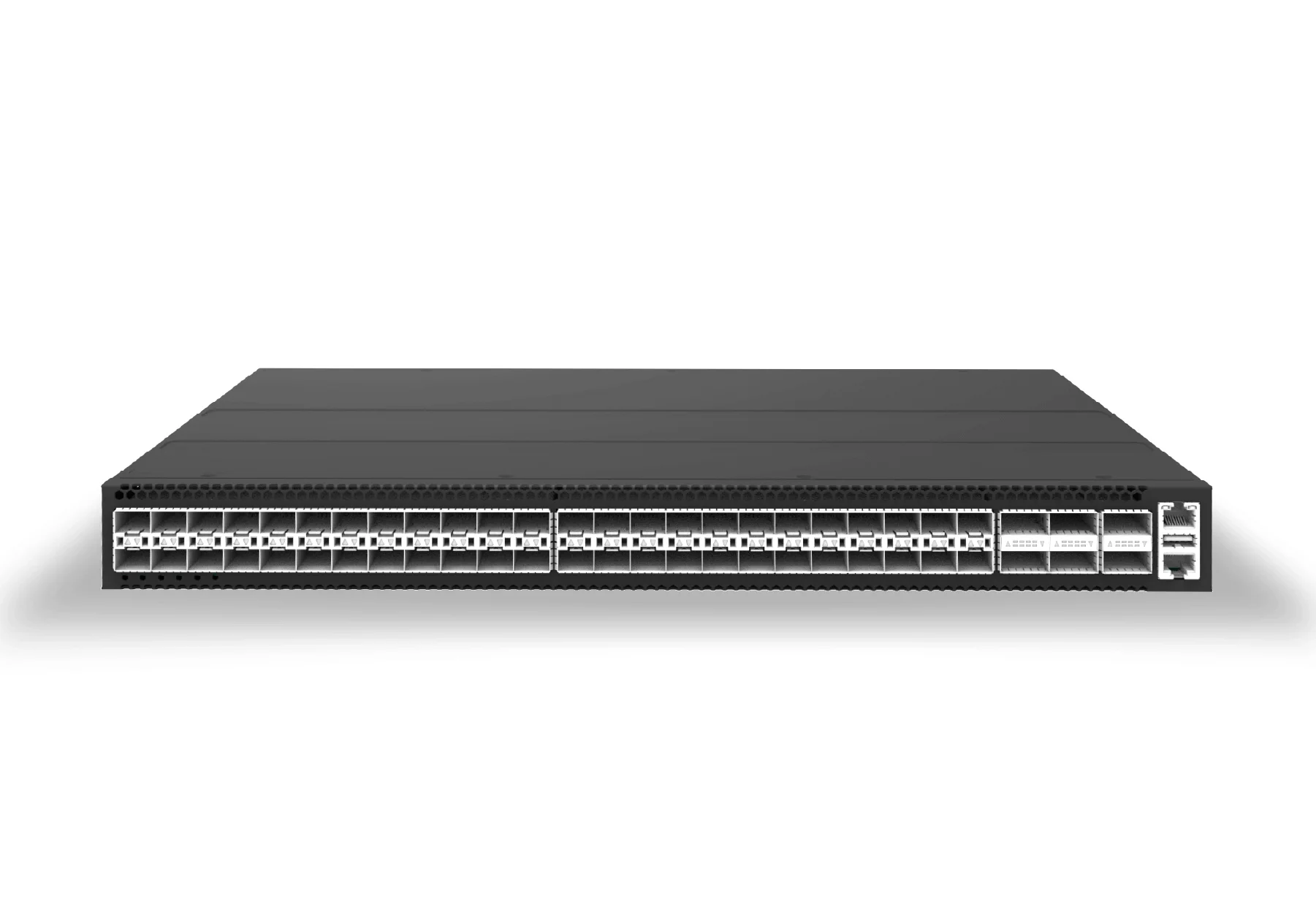 XS-AA-48X25-6X100-DPU front panel product image